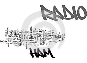 A Look At Ham Radio Word Cloud