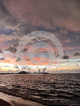 look how beautiful the view of this beach is