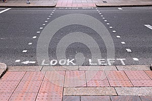 Look left, London