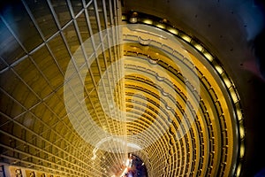 Inside the Jin-Mao-Tower Shanghai, China