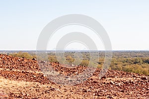 Look out point in the Kata Tjuta, Ayers Rock, Red Center, Australia