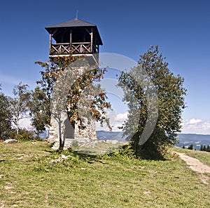 Look-out tower in Martakov vrch