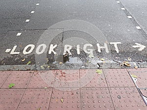 Look right London