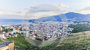 Look from top of mytilene