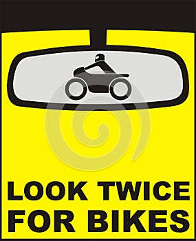 Look twice for bikes