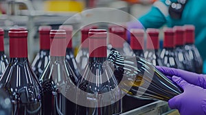 A Look into the Winemaking Process: Wine Bottling Line