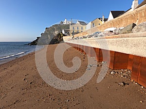 On the beach at Torcross Devon