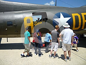 Looking at the B17 Bomber