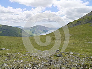 Looking from Beck Head, Wasdale way