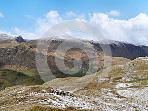 Looking from Borrowdale Fells