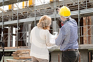 Looking At Construction Building