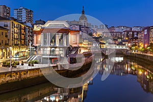 Ribera market in Bilbao photo