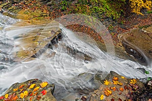 Looking Down Buttermilk Falls