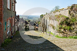 Gold Hill Shaftesbury - Dorset photo