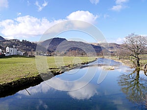 Looking down Goldrill beck by Patterdale, Lake District