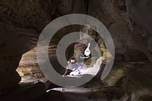 Interior of Rock House, Hocking Hills State Forest
