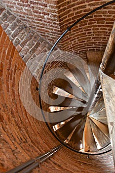 Medieval spiral staircase