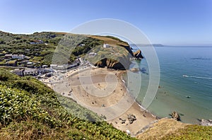 Llangrannog Beach View