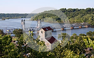 Looking Down Over the St. Croix River