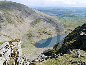 Looking down to Goats Water, Coniston