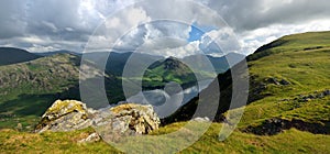 Looking down to Wast Water