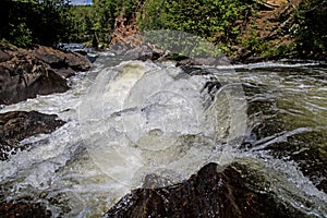 Looking Downstream At Egan Chutes photo