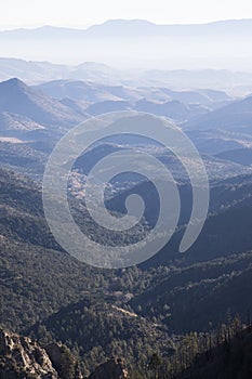 Looking East from Emory Pass elevation 8800 feet