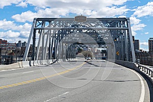 Looking eastward across the145th Street Bridge, leading from the Bronx to Harlem in upper Manhattan