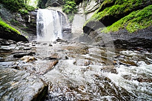 Looking Glass Falls Pisgah National Forest North Carolina