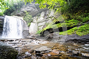 Looking Glass Falls Pisgah National Forest North Carolina