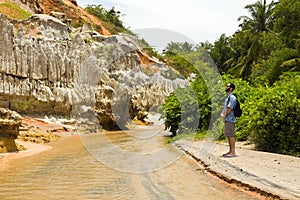 Looking Out Across Fairy Stream