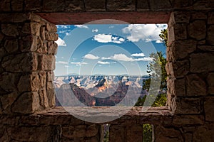 Looking Out at the Grand Canyon