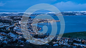 Looking out from Lyle Hill, Greenock