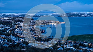 Looking out from Lyle Hill, Greenock photo