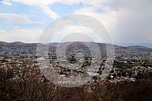 Looking over Oaxaca city, Mexico. photo