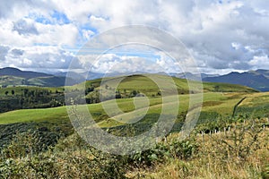 On Cumbria Way path looking Latrigg way photo