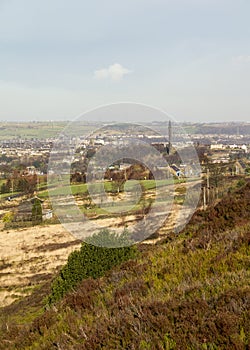 Looking over sowerby bridge
