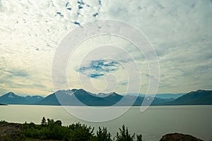 Looking over Turnagain Arm