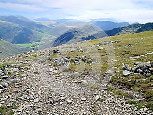 Looking from Pillar with Wasdale below