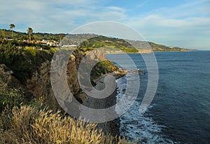 Looking South from the Bluff Trail on the Palos Verdes Peninsula, Los Angeles, California