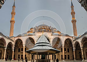 A looking to Fatih Mosque