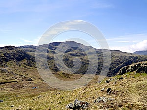 Looking to Glaramara way, Lake District