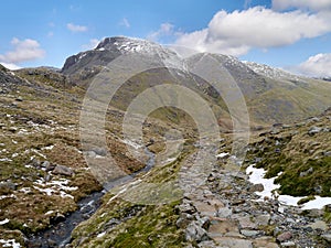 Looking to Great Gable, Lake District