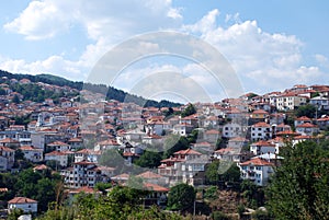 Looking to Krusevo, city in Macedonia