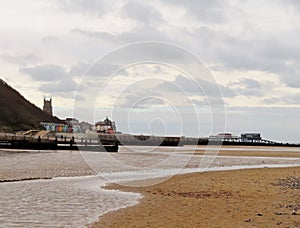 Looking towards Cromer Pier from Overstrand