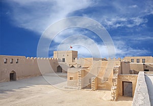Looking towards southern area inside Riffa Fort