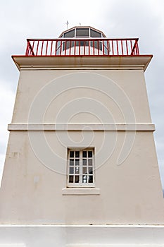 Looking up close at Cape Borda lighthouse on Kangaroo Island South Australia on may 10th 2021 photo