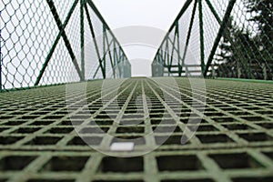 Looking up the docks