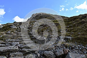 Pitched path near Browncove Crags photo