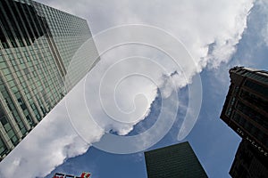 Looking Up at the Skyscrapers